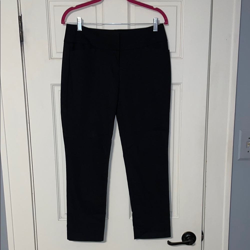 LOFT Black Cropped Pants